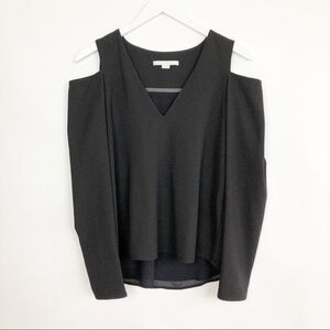 Cooper & Ella Cold Shoulder Long Sleeve Blouse Medium